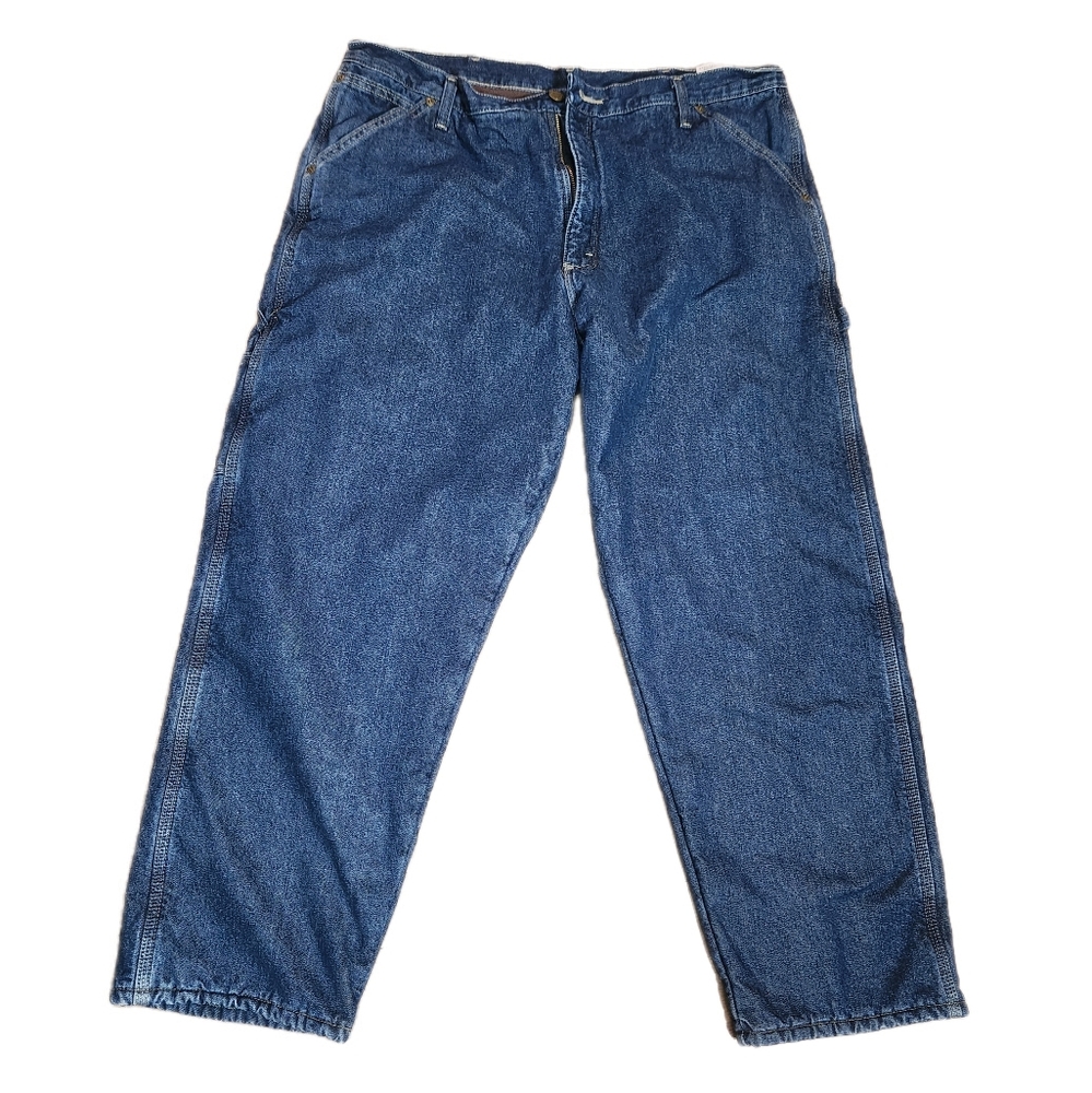 Wrangler Wool Lined Blue Jeans